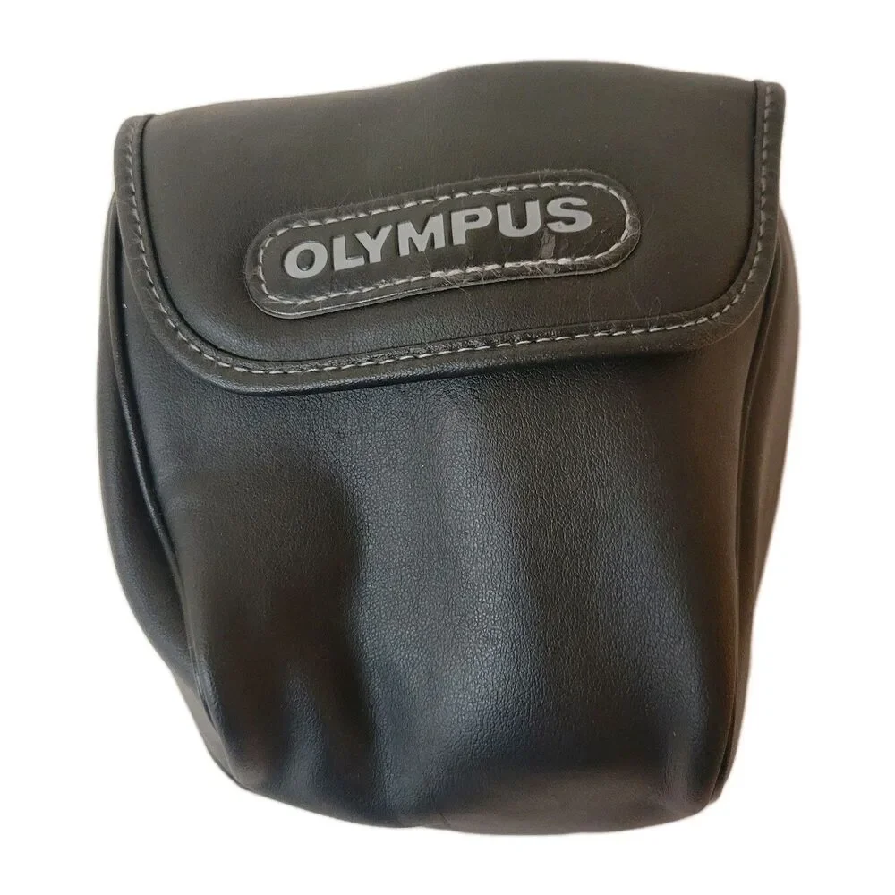 Olympus 35mm Film Camera 28-110mm Zoom Lens 4x Twin Flash Quartzdate w/ Case...